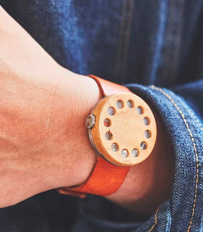 ⁦Smart watches wood edition⁩ - الصورة ⁦4⁩